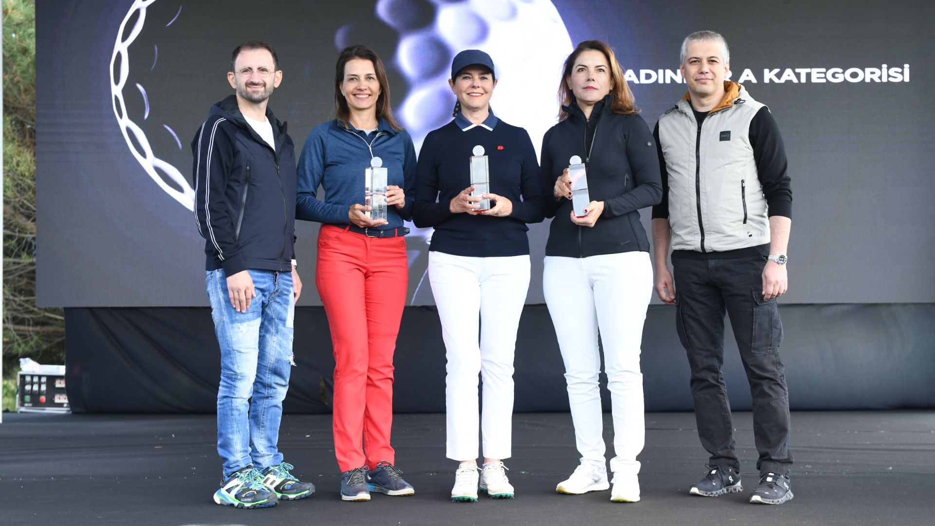 Golf Turnuvası ADEM ATMACA_ZEYNEP CELIKOGLU_GULAY DORA_NURSEL COKELEK_FATIH KARACA