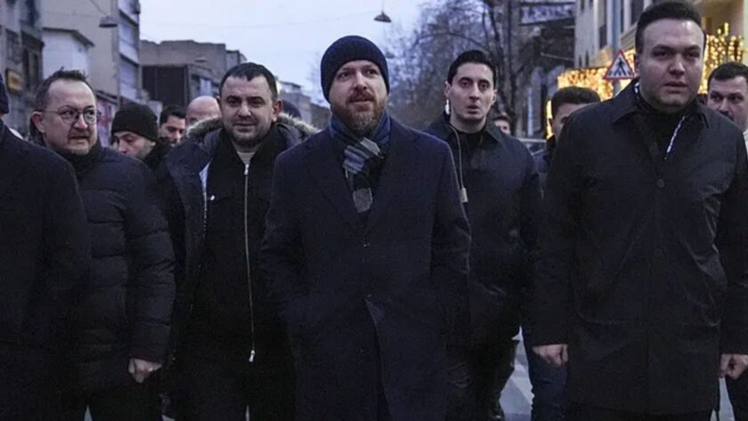 Bilal Erdogan Galata Gazze Yürüyüşü