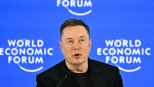elon musk davos